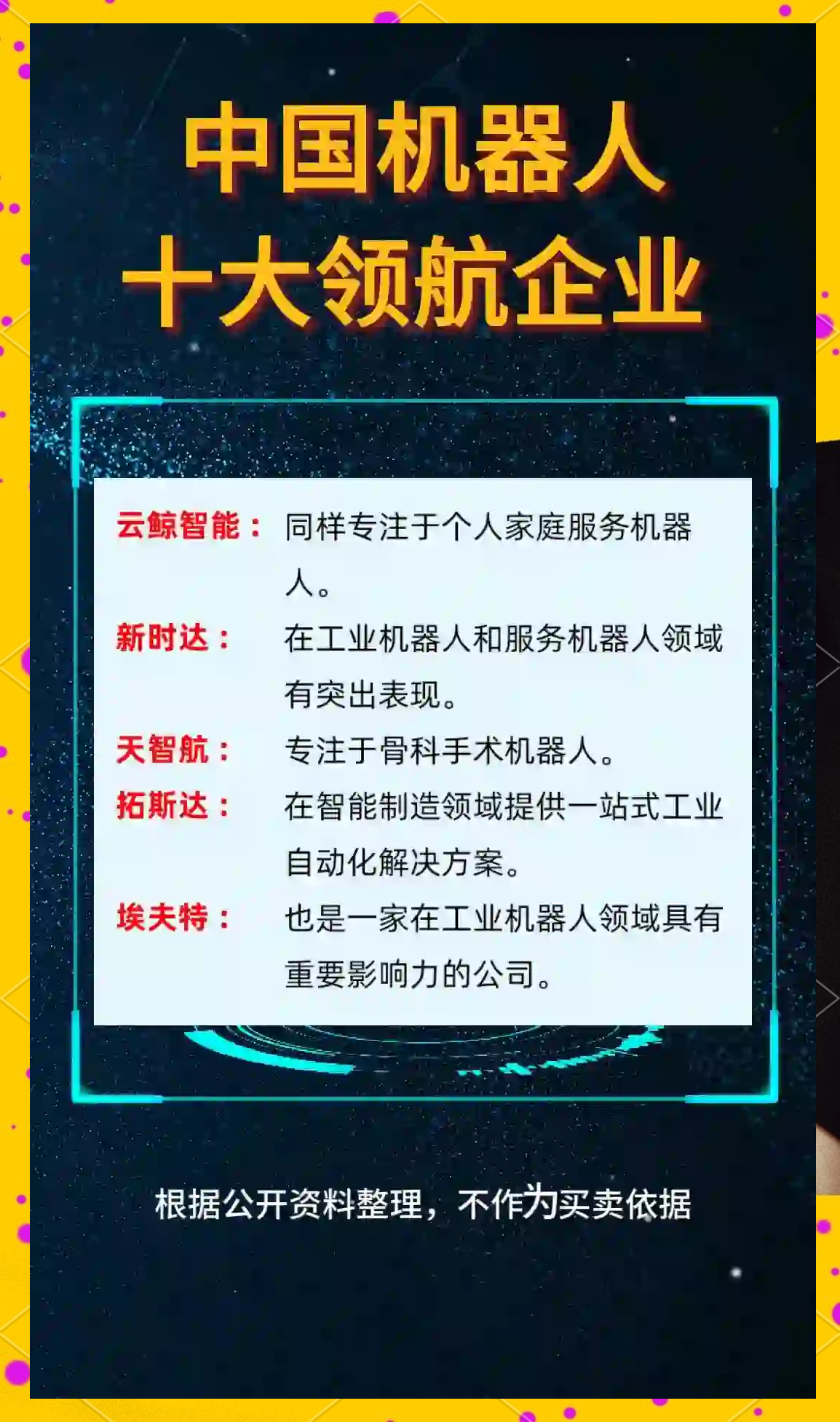 机器人产业链企业一季度订单“喜人”