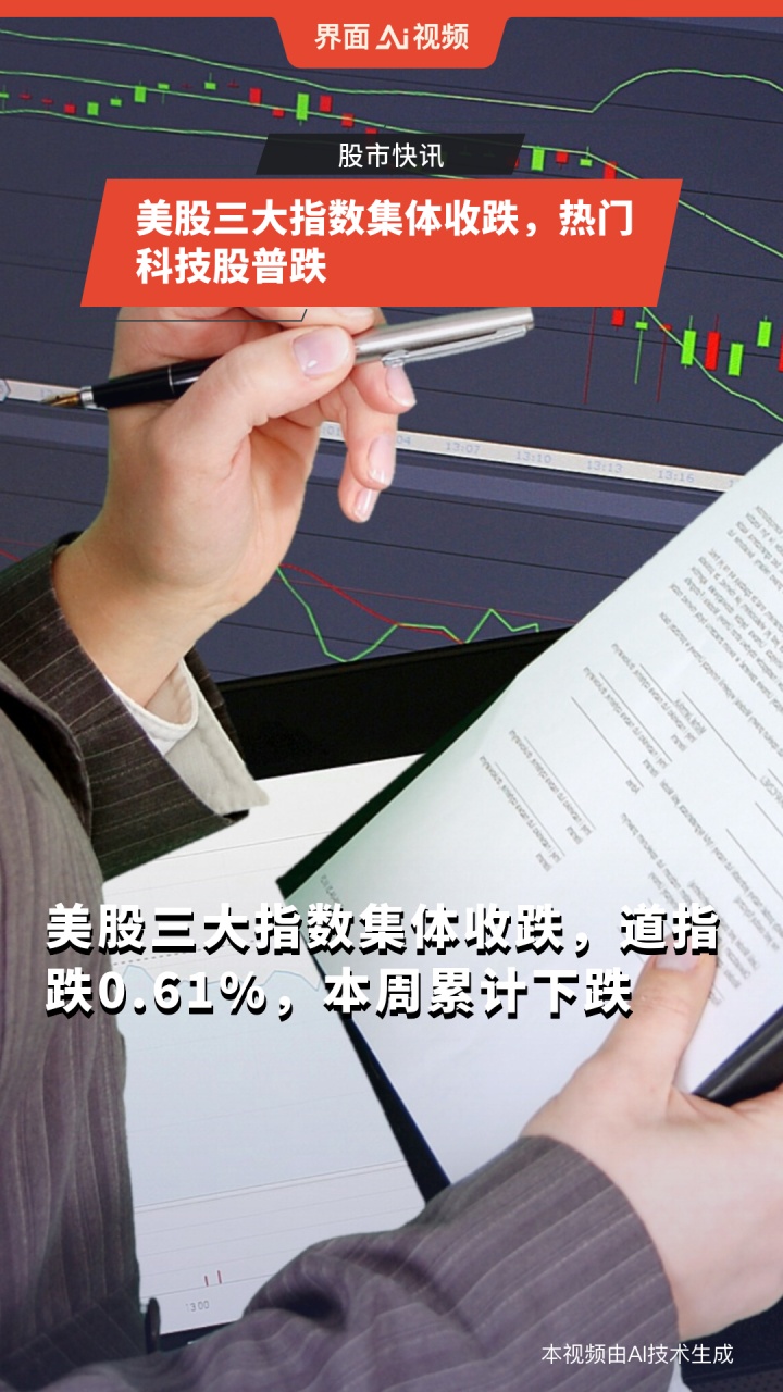 美股三大指数集体低开 道指跌0.37%