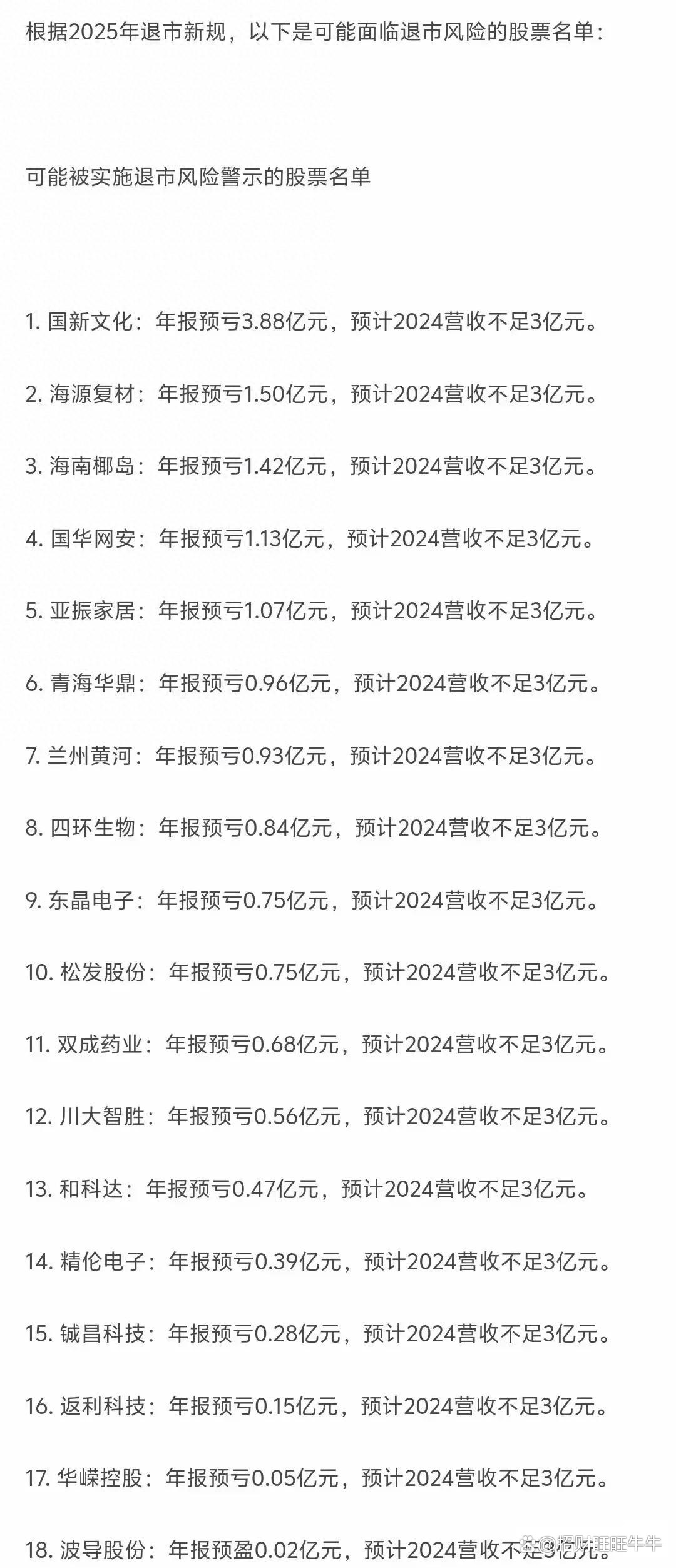 A股重大调整！或涉及这些股票（附名单）→
