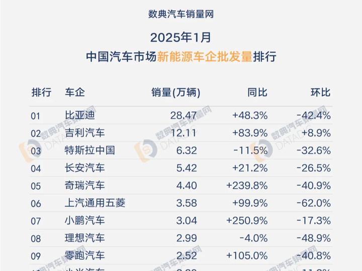 新能源品牌半年销量战绩：中高端表现分化，20万以下市场增长明显