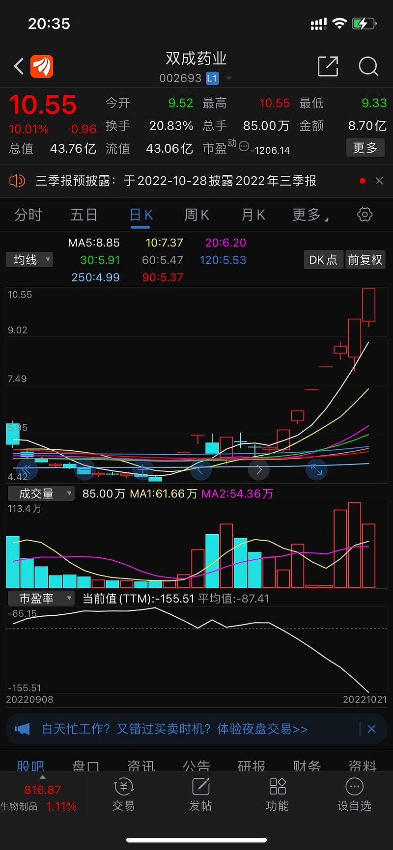 金一文化连收3个涨停板