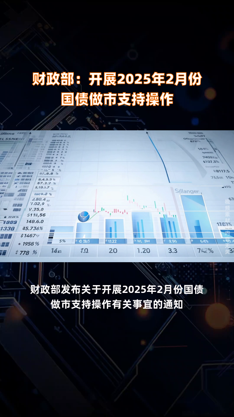 财政部：将于7月15日开展2025年7月份国债做市支持操作