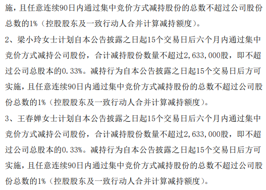 中光防雷：董事长等拟合计减持不超1.22%公司股份