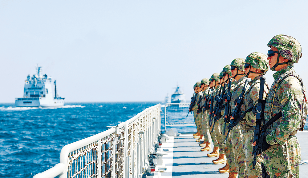 中俄“海上联合-2025”联合演习海上演练阶段全面展开