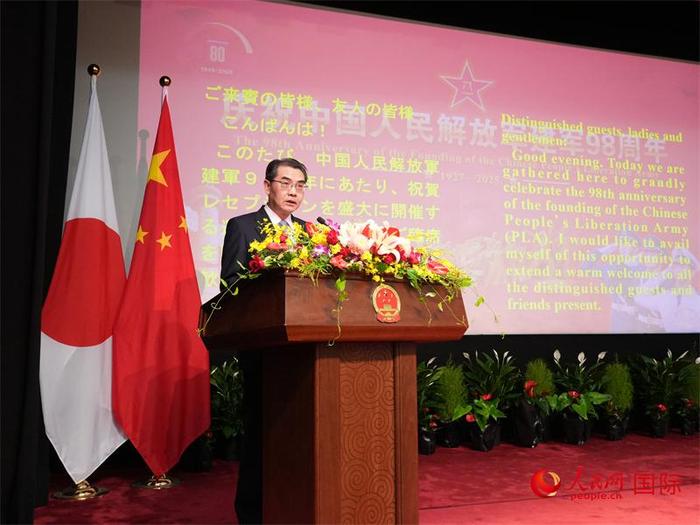驻马里使馆举办庆祝中国人民解放军建军98周年招待会