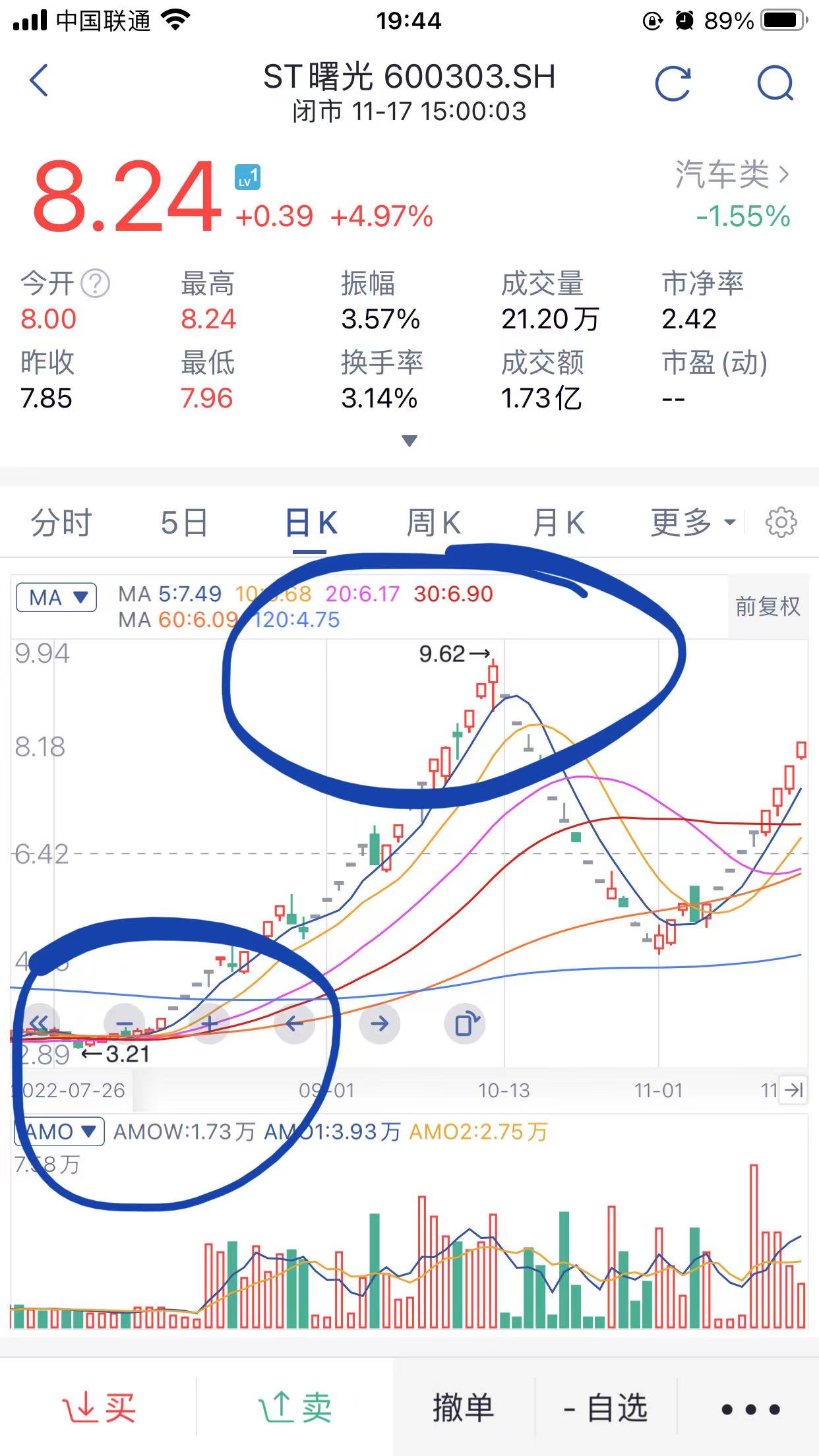 *ST奥维录得7天6板