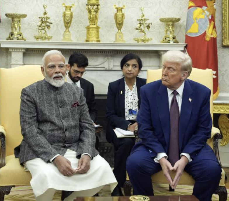 特朗普称将对印度商品征收25%关税