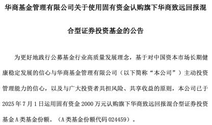 今年以来公募基金自购呈现新特点