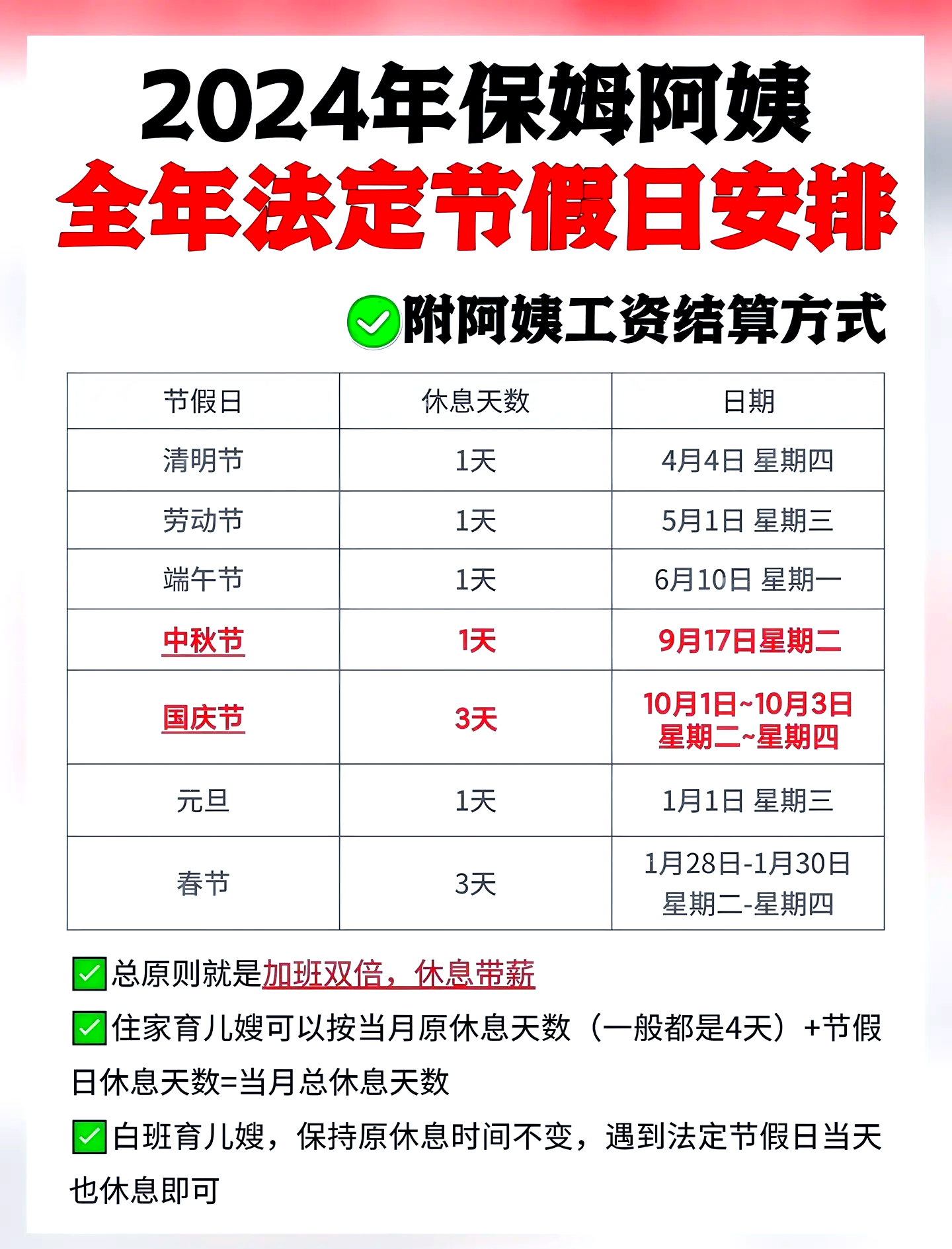 刚刚！国庆、中秋休市安排公布！