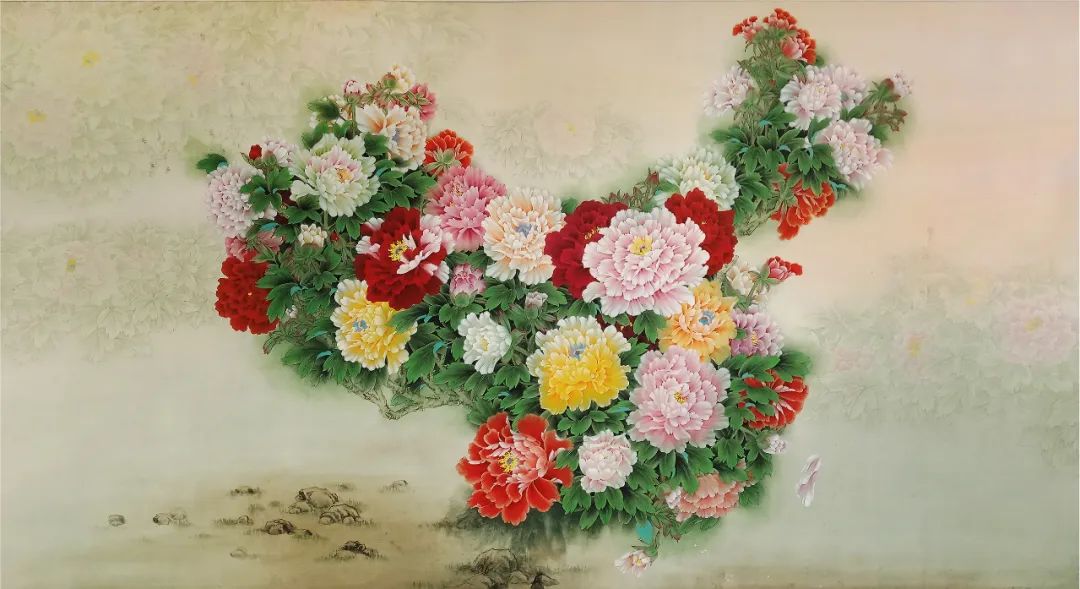 巨野工笔牡丹画，乡村文化新名片|乡村新图景