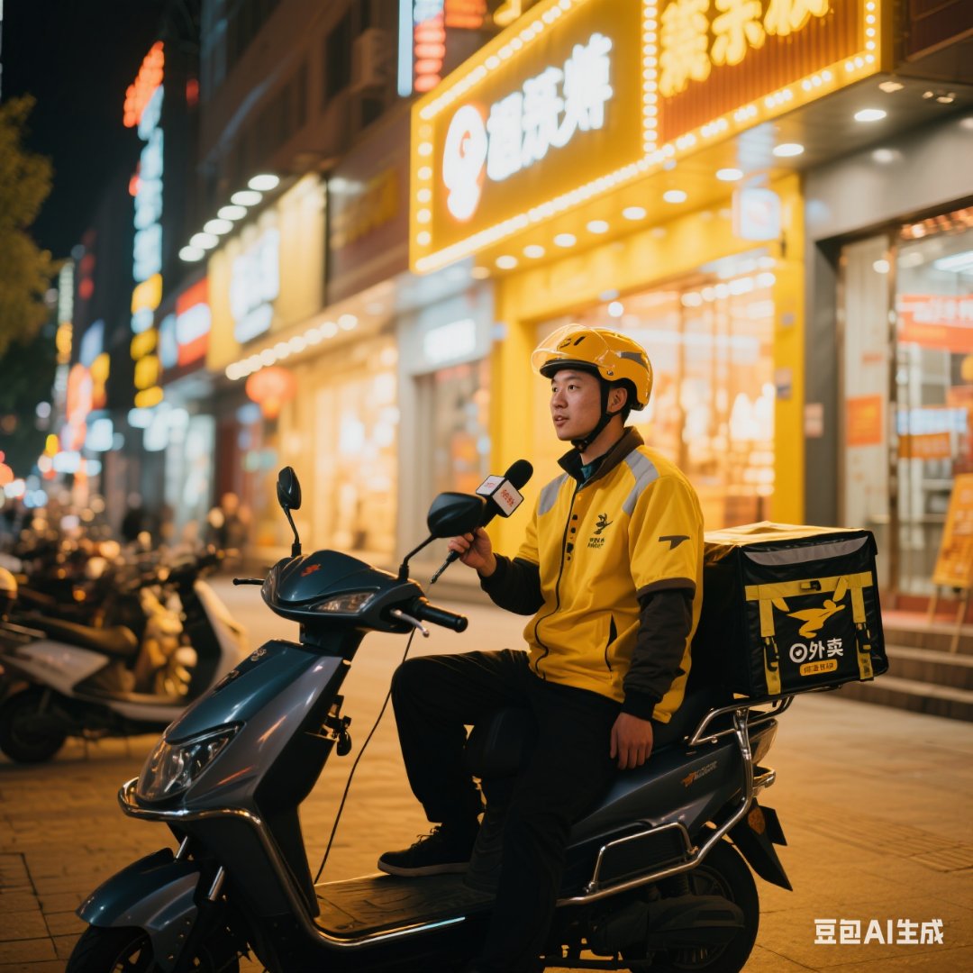 房产中介兼职送外卖