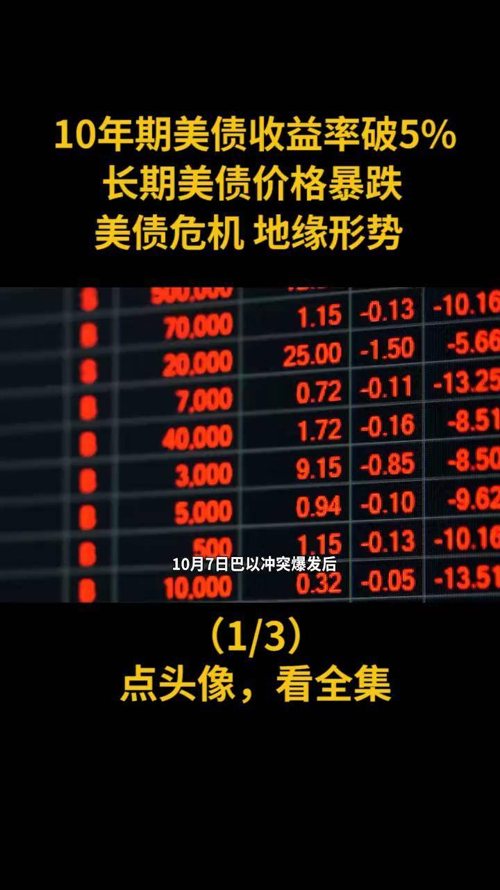 美债收益率涨跌不一,10年期美债收益率持平