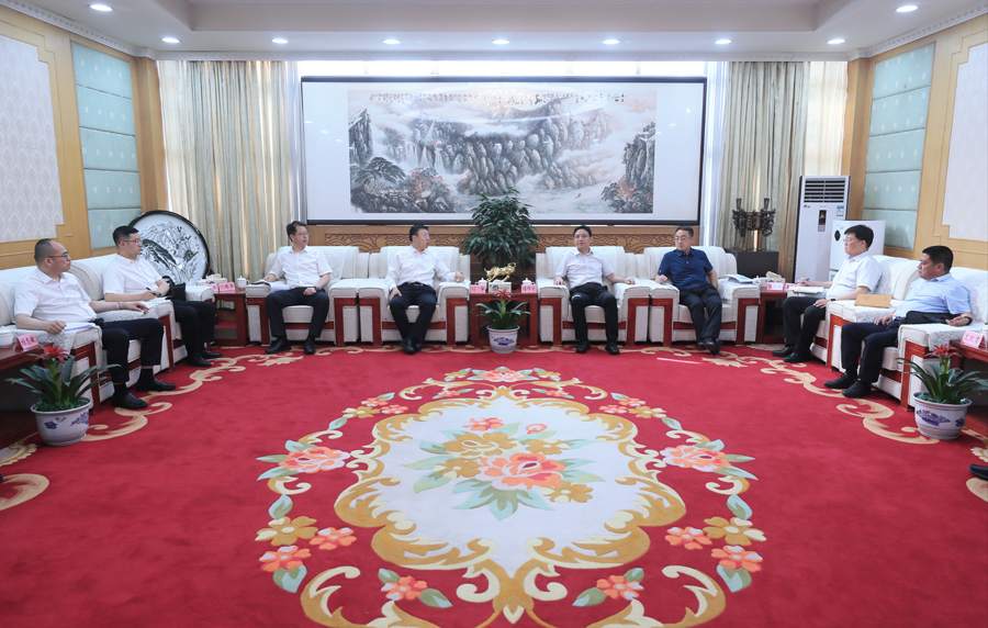 中国农业银行与山西省政府举行工作会谈