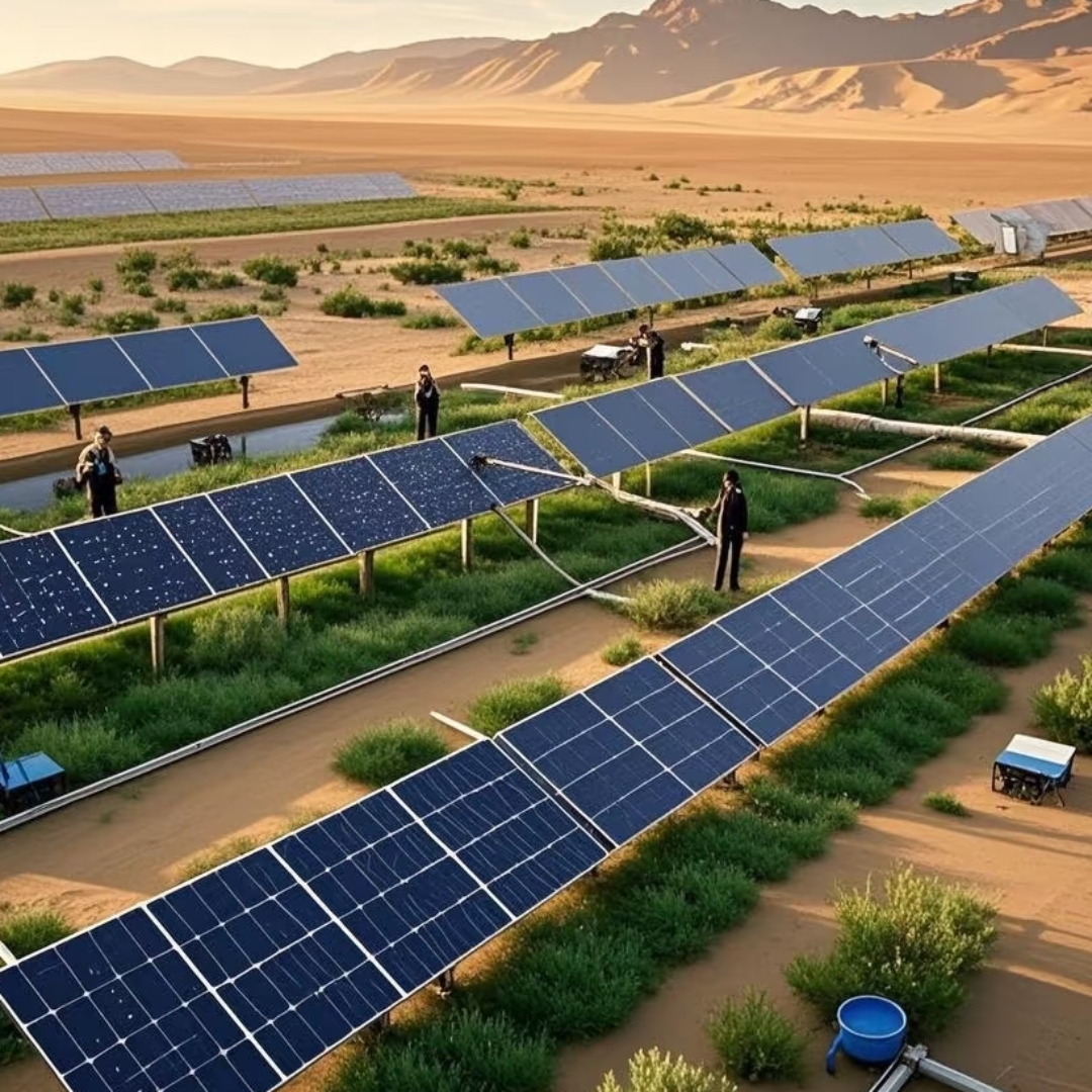 中国电建承建的哥伦比亚埃斯科巴勒斯148兆瓦光伏项目首批并网发电