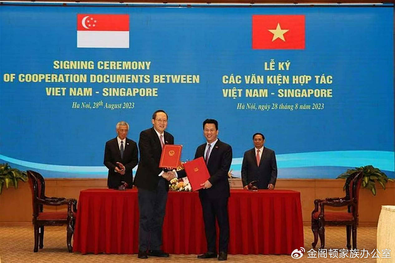 越南―新加坡贸易增长强劲