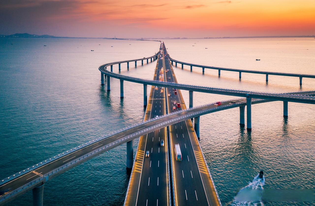 沙特开通该国最长海上桥梁之一