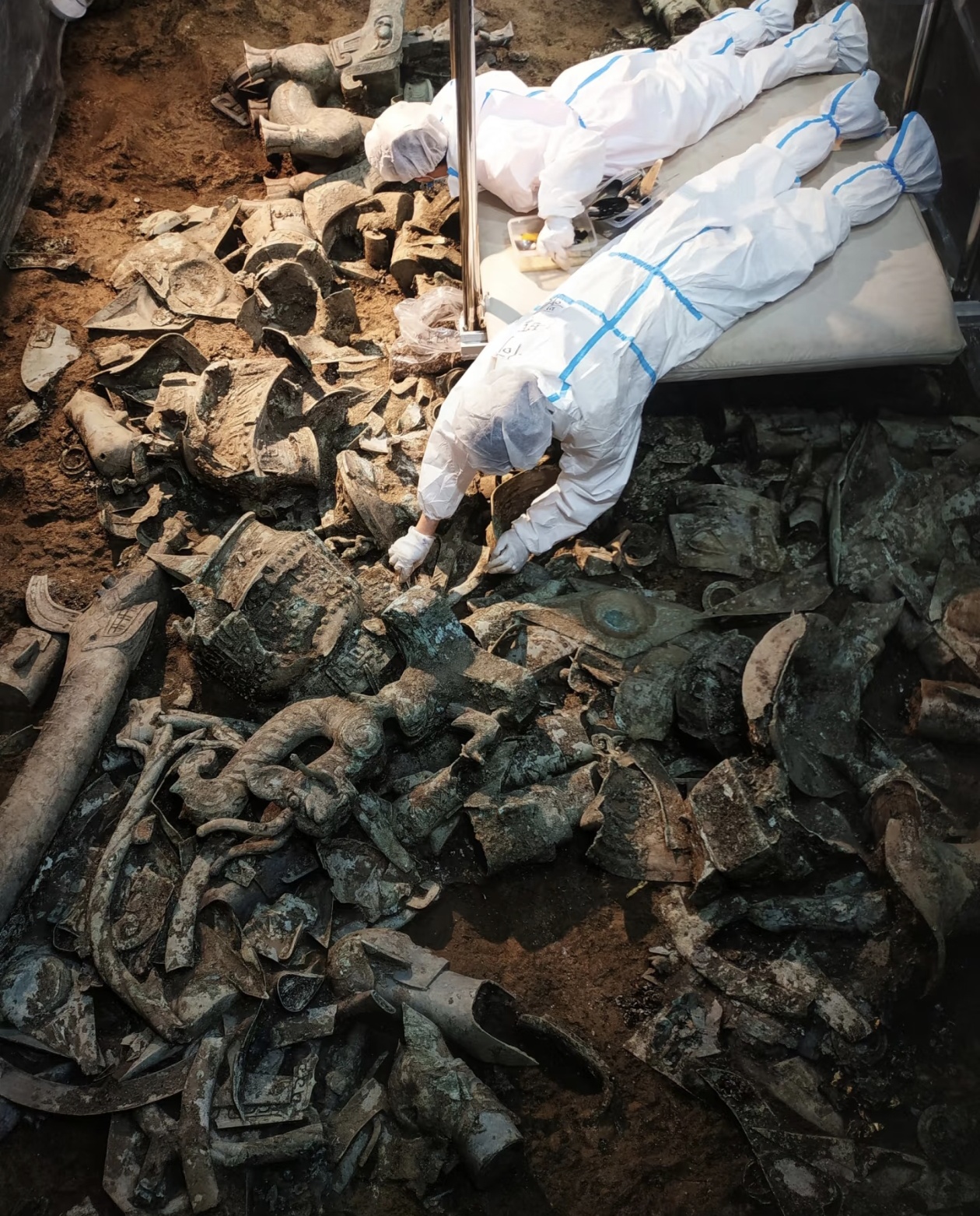 冬季看展：挖出一座历史博物馆―武王墩墓展