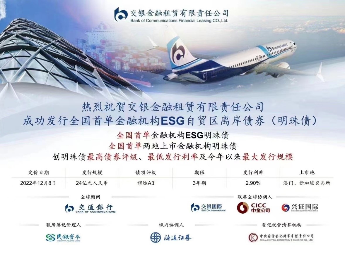 离岸债券受追捧 助力金融高水平对外开放