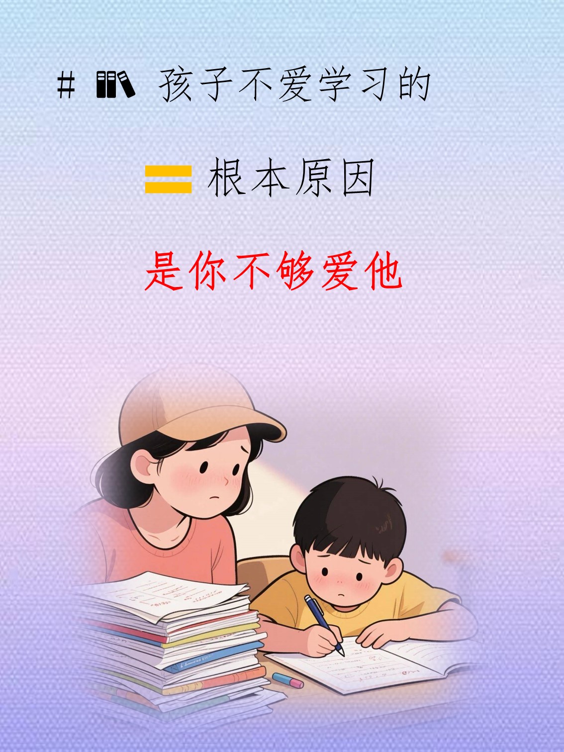 孩子是不是读书的料,看这5点就知道,八九不离十