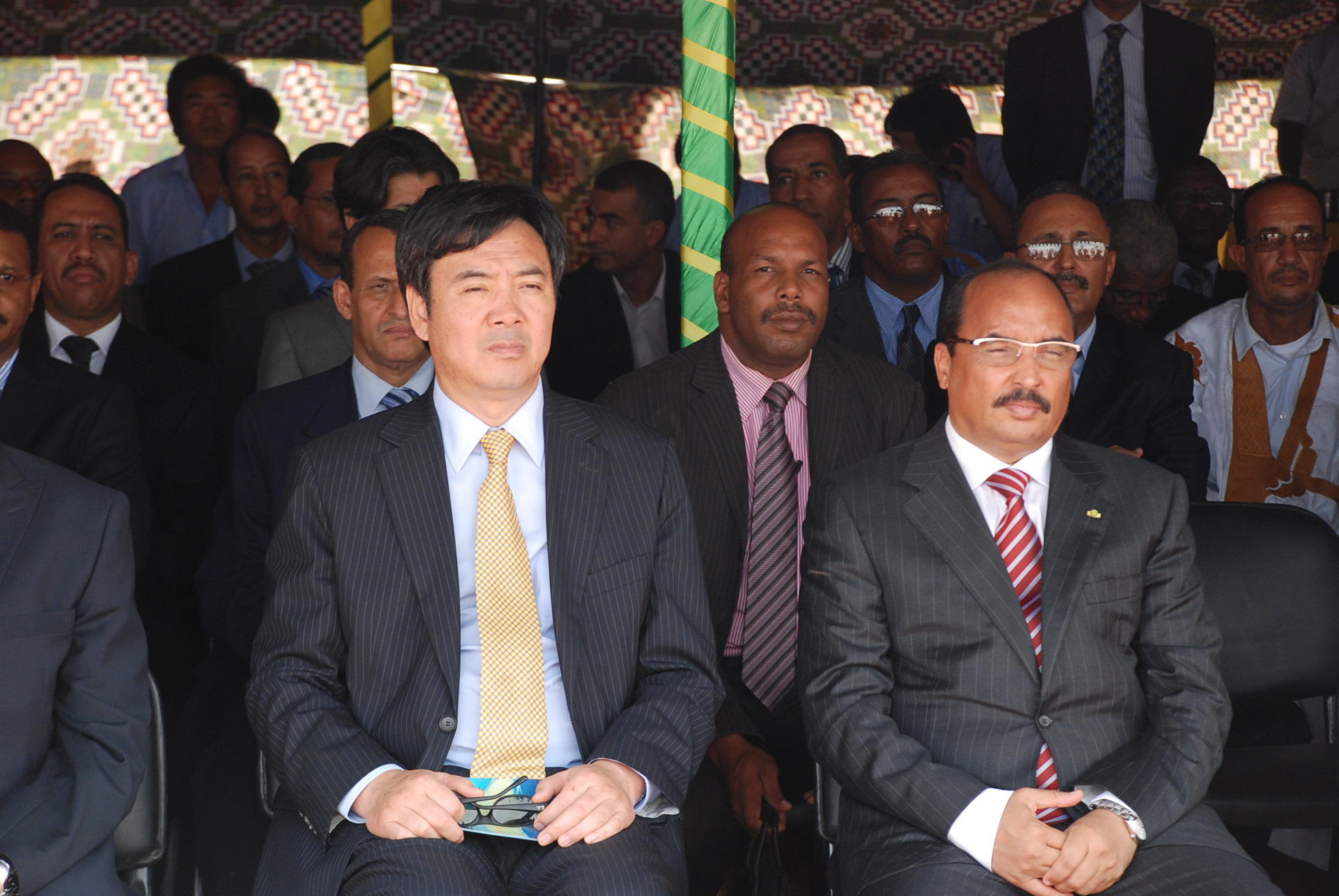 毛里塔尼亚总统启动覆盖边境地区的电子通信服务项目