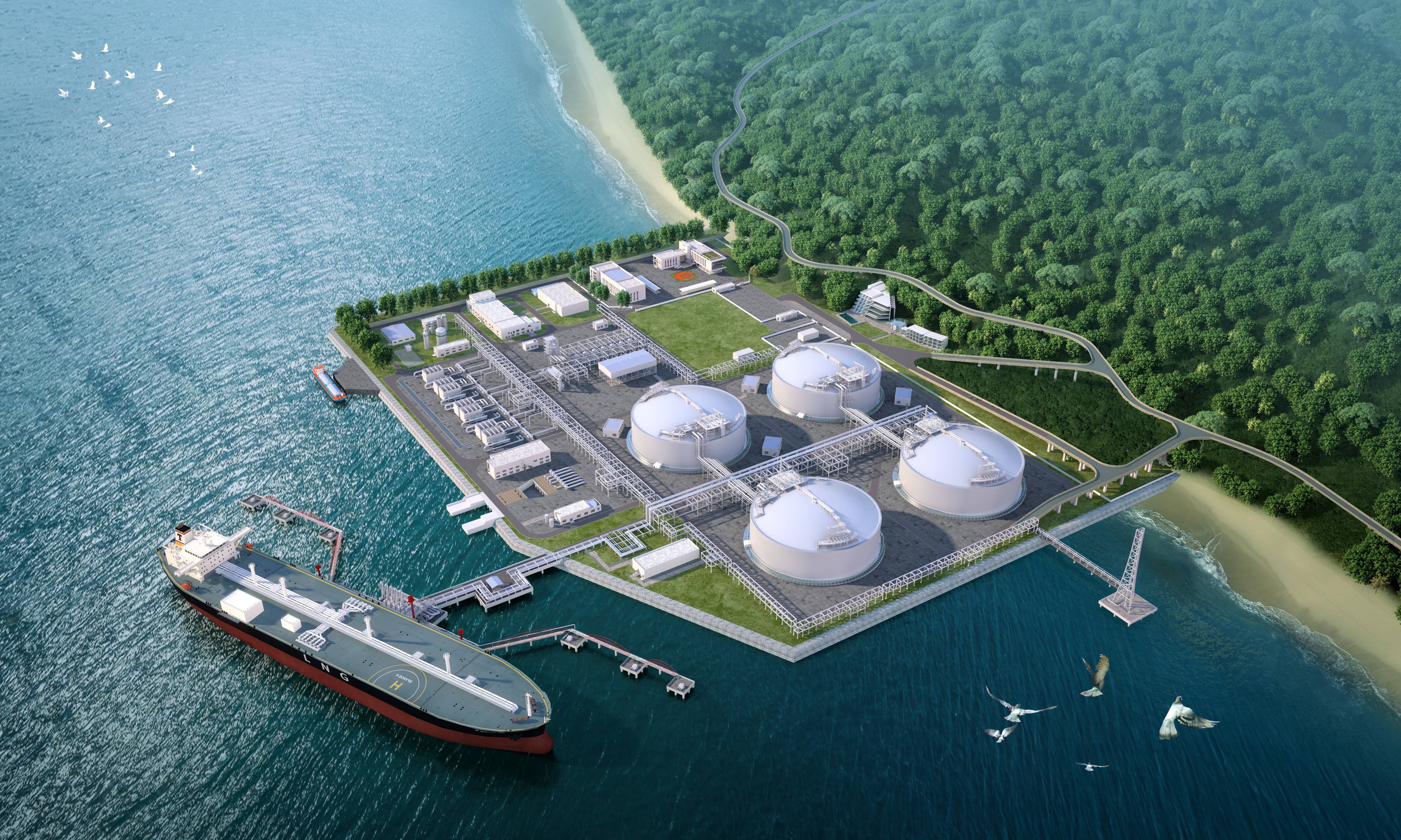 Papua LNG项目等待最终投资决定