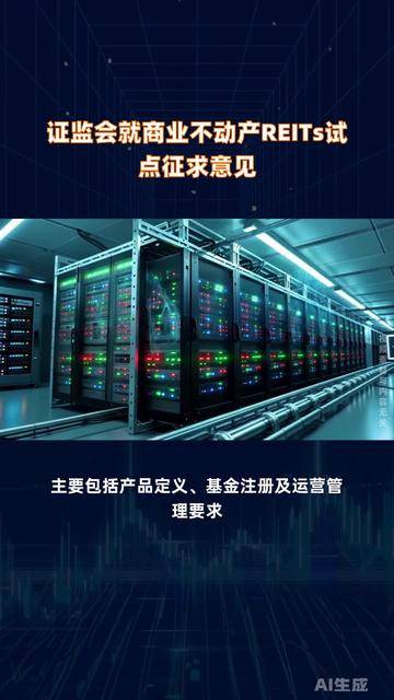 证监会：加快推进REITs市场体系建设