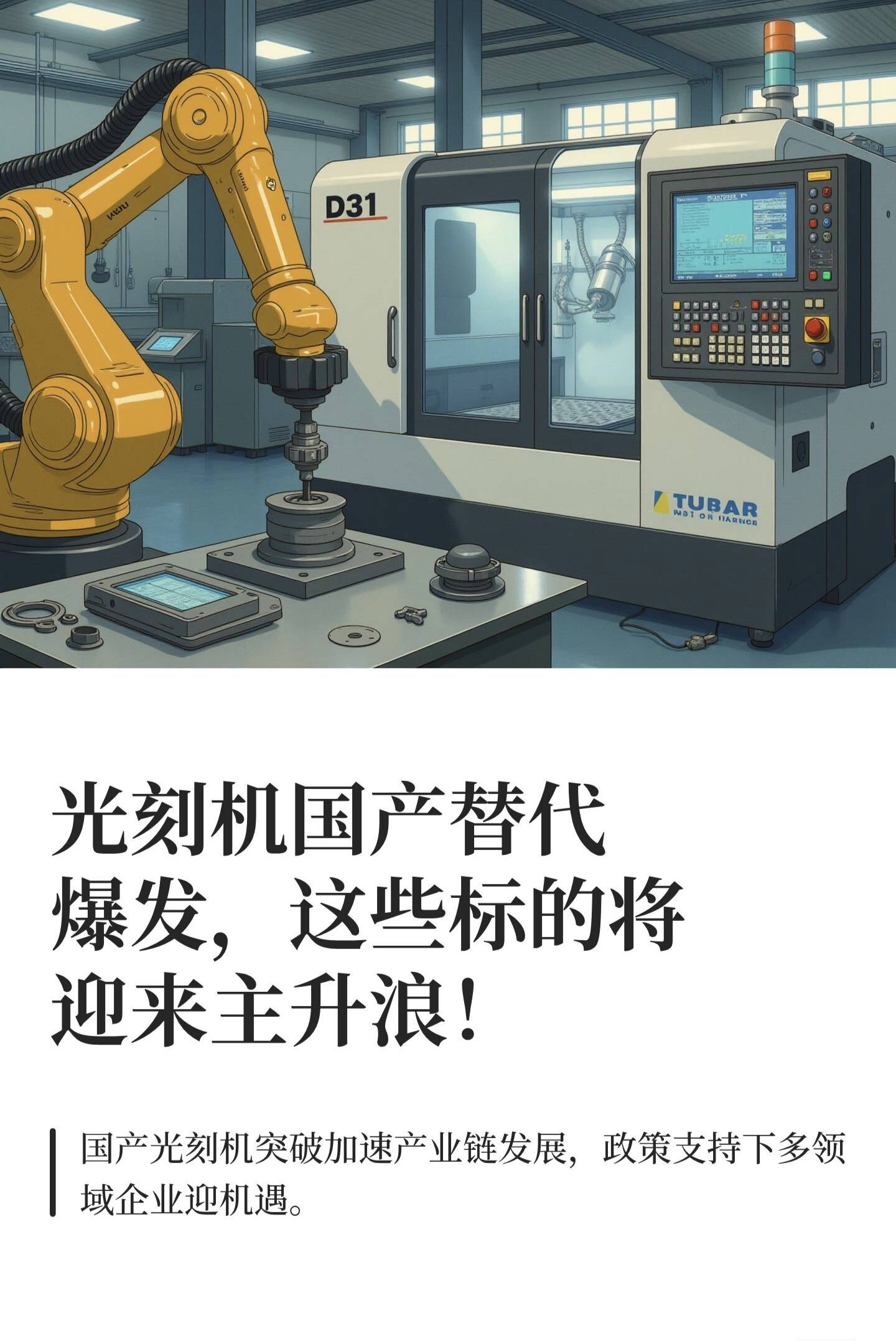 7分钟，20%封死涨停！光刻机板块，全线爆发！