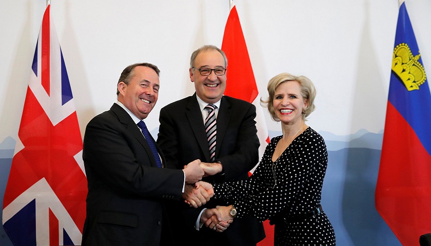 瑞士通过与美国贸易协议谈判授权